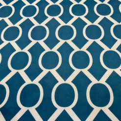 Halo Print (Lamour) Table Runner in Teal