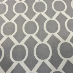 Halo Print (Lamour) Table Runner in Silver