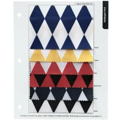 Harlequin Print (Lamour) Table Napkin in Yellow