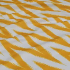 Horizon (Poly Print) Table Linen in Yellow