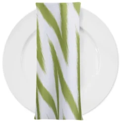Horizon (Poly Print) Table Napkin in Avocado