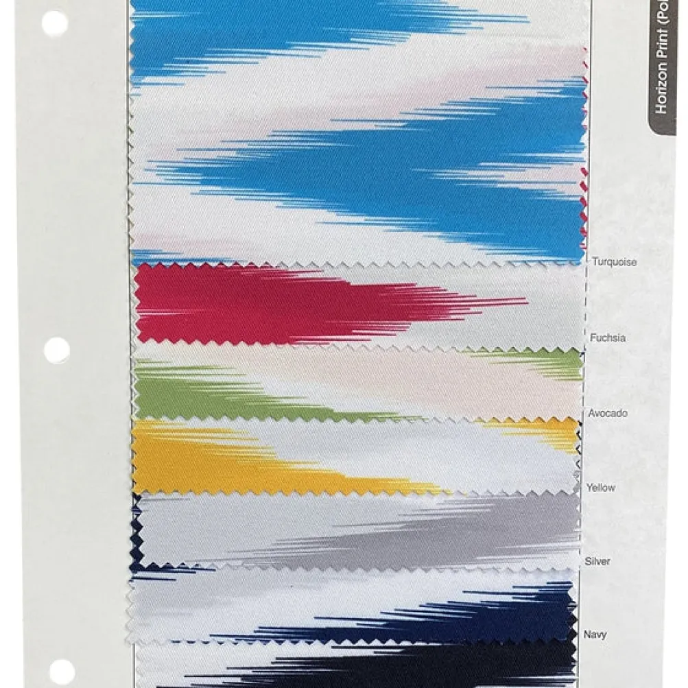 Horizon (Poly Print) Table Runner in Silver
