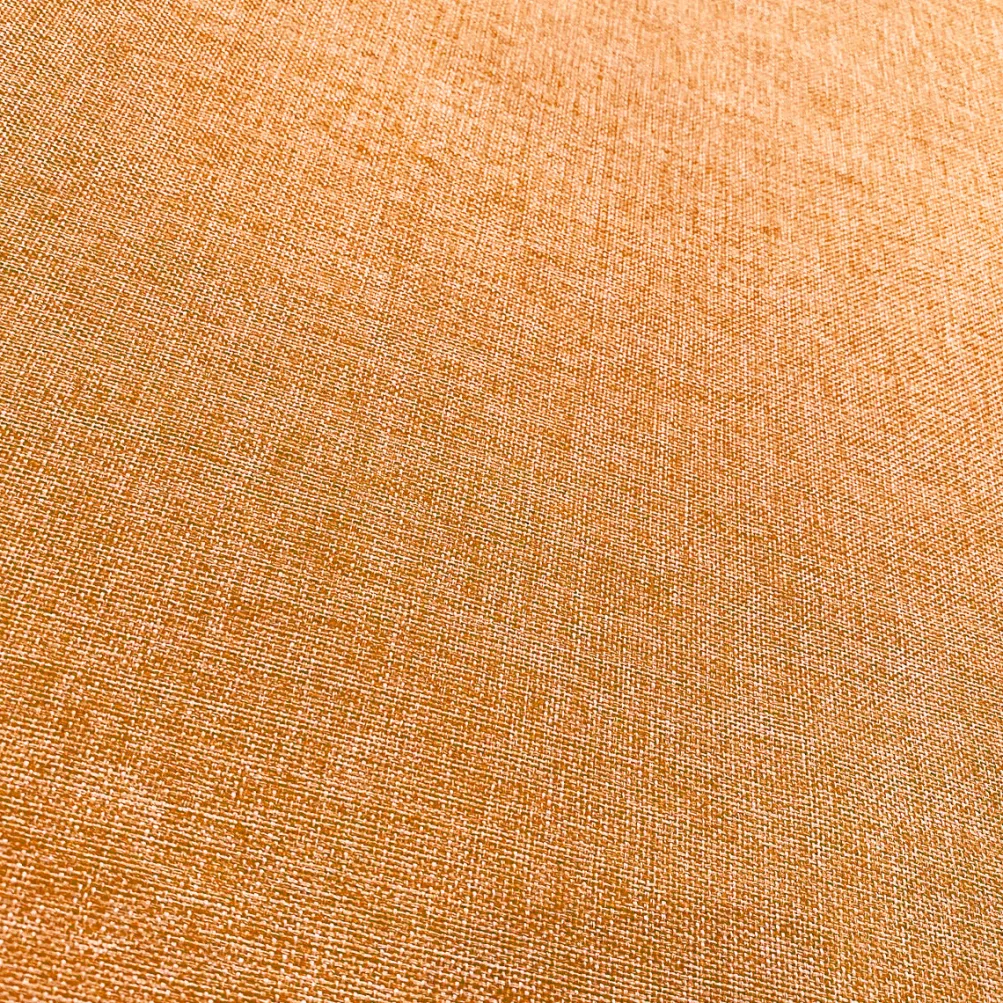 Imitation Burlap Table Linen in Tangerine