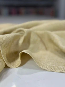 Imitation Burlap Table Linen in Natural