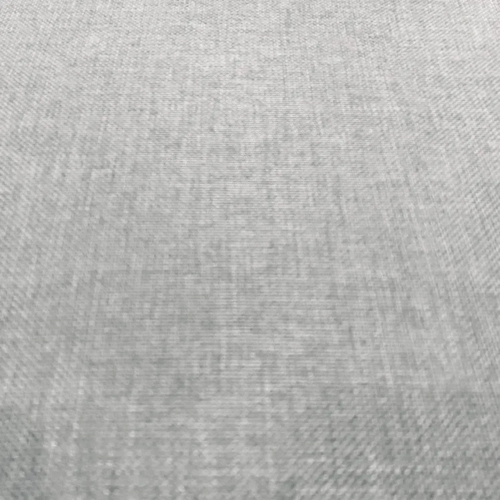Imitation Burlap Table Linen in Silver