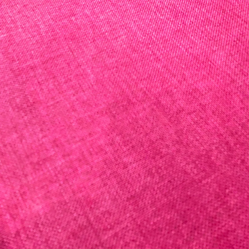 Imitation Burlap Table Linen in Hot Pink