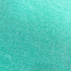 Imitation Burlap Table Linen in Teal Green