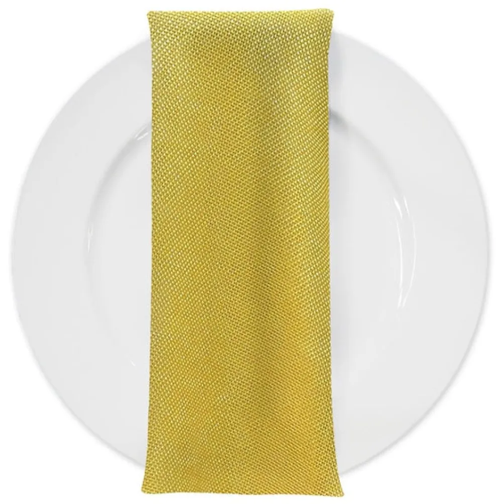 Imitation Burlap Table Napkin in Sorbet