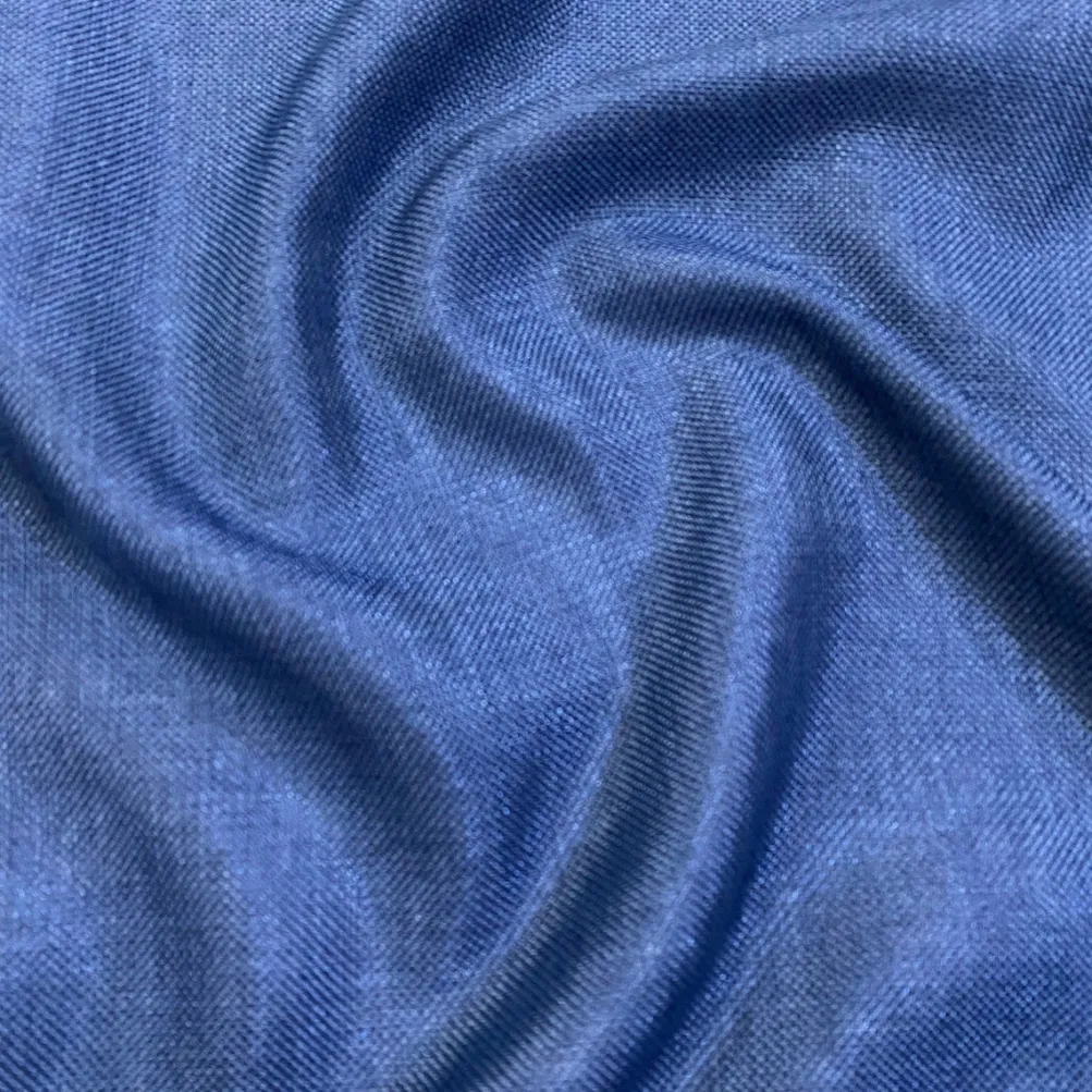 Imitation Burlap Table Runner in Navy