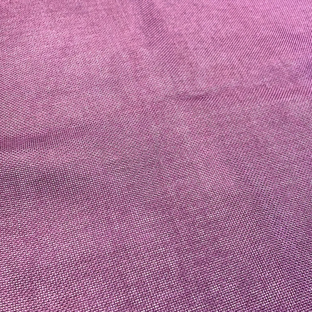 Imitation Burlap Table Runner in Plum