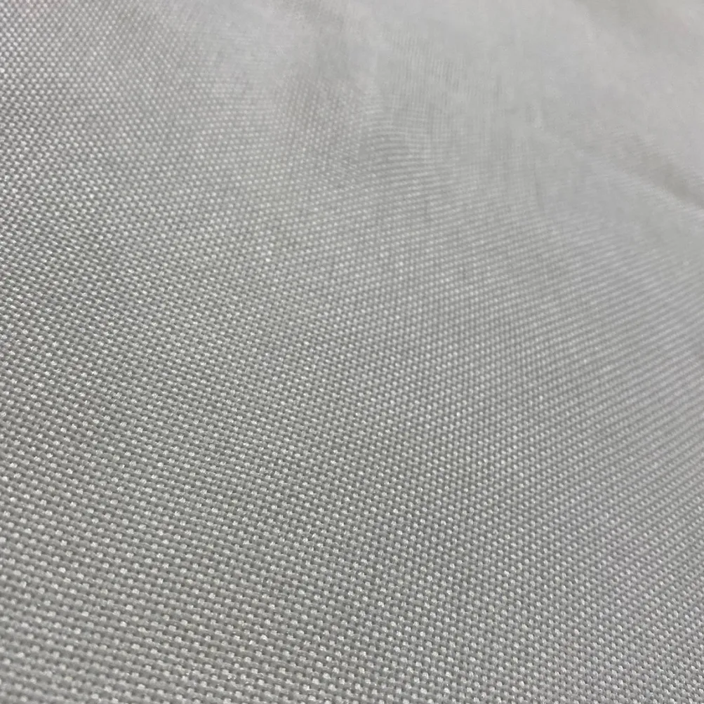 Imitation Burlap Table Runner in Ivory