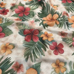 Island Garden (Slub Print) Table Runner
