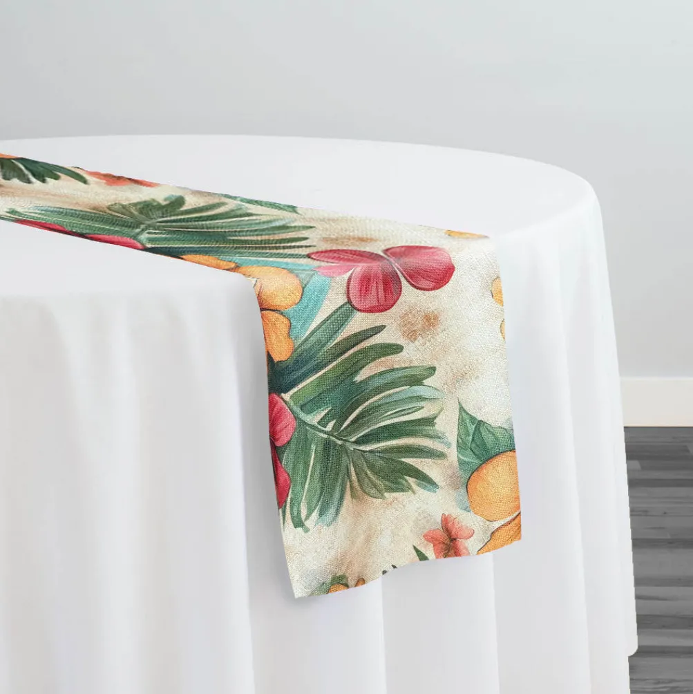 Island Garden (Slub Print) Table Runner