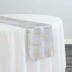 Jasmine Lace Table Runner in Ivory