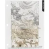 Jasmine Lace (w/ Poly Lining) Table Napkin in Ivory