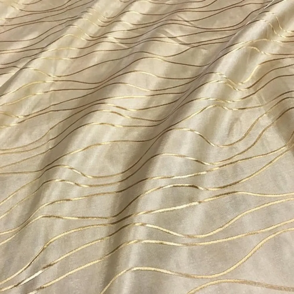 Karawave Jacquard (Reversible) Table Runner in Gold