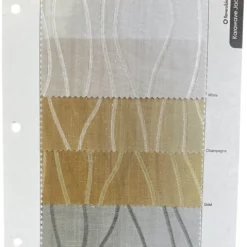 Karawave Jacquard (Reversible) Table Runner in Champagne