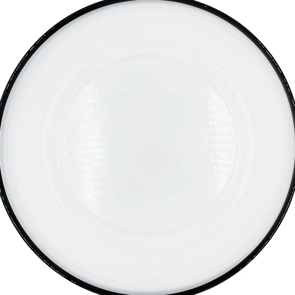 Klasik - Glass Charger Plate in Black (Item # 0241)