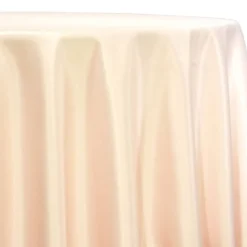 Lamour (Dull) Satin Table Linen in Ivory 1114