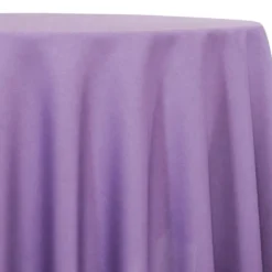Lamour (Dull) Satin Table Linen in Lilac 1170