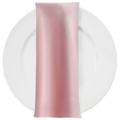 Lamour (Dull) Satin Table Napkin in Pink 1155