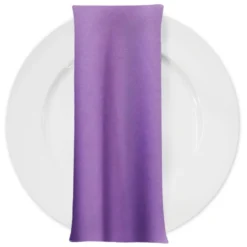 Lamour (Dull) Satin Table Napkin in Lavender 1172