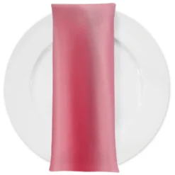 Lamour (Dull) Satin Table Napkin in Bubble Gum 1688