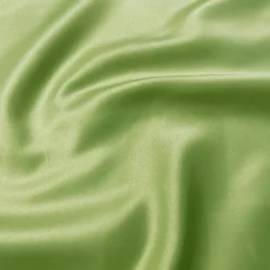 Lamour (Dull) Satin Table Runner in Lime 1296