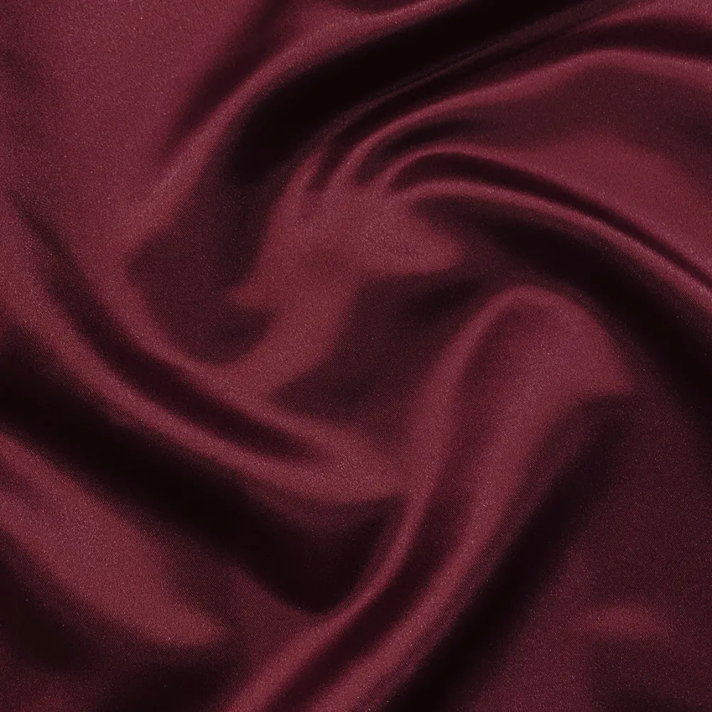 Lamour (Dull) Satin Table Runner in Burgundy 1232