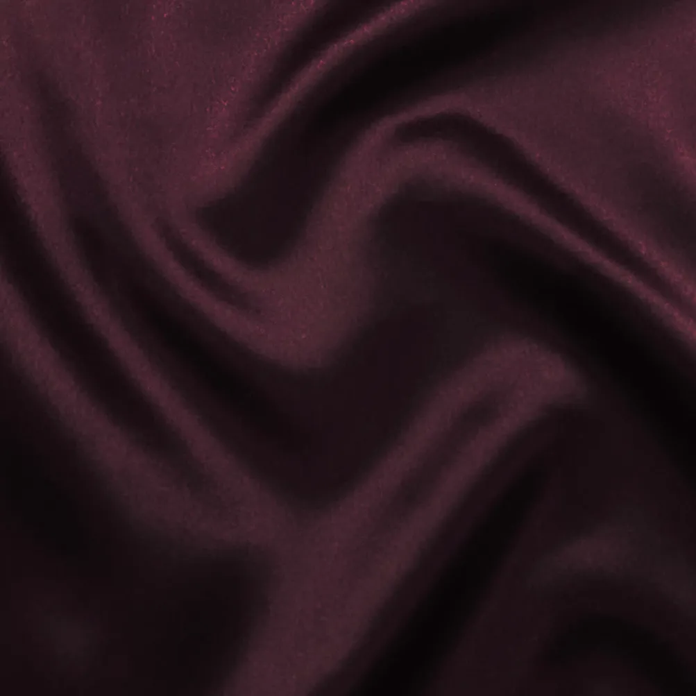 Lamour (Dull) Satin Table Runner in Eggplant 1289