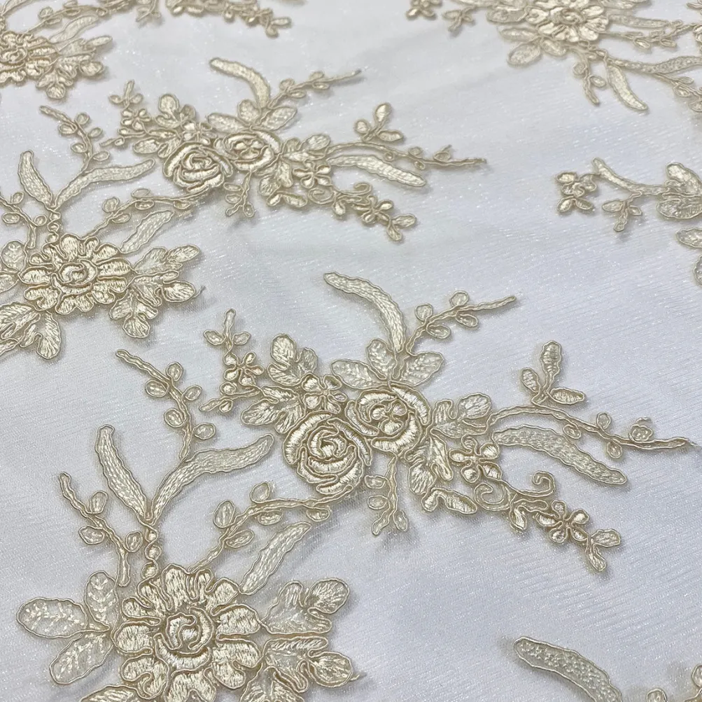 Laylani Lace Table Linen in Ivory