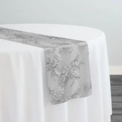 Laylani Lace Table Runner in White