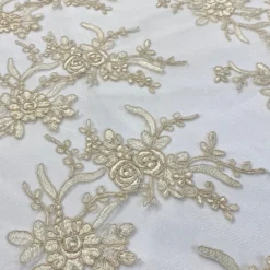 Laylani Lace (w/ Poly Lining) Table Napkin in Ivory