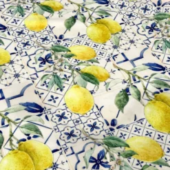 Lemon Cantina (Poly Print) Table Runner