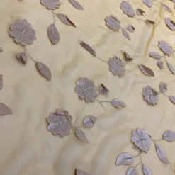 Lily Petal Table Runner in Gold