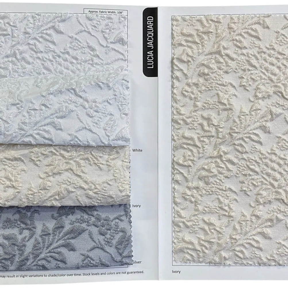 Lucia Jacquard Table Napkin in Silver