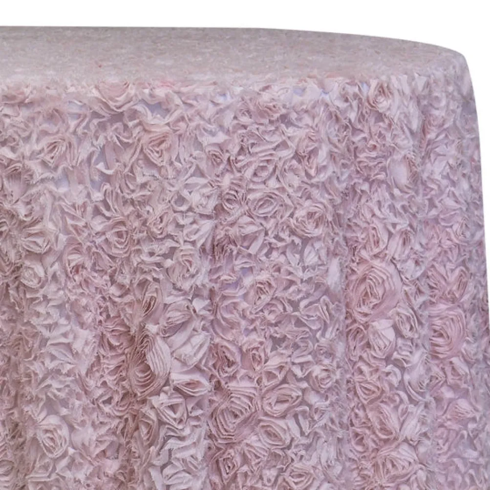 Lush Chiffon Table Linen in Blush