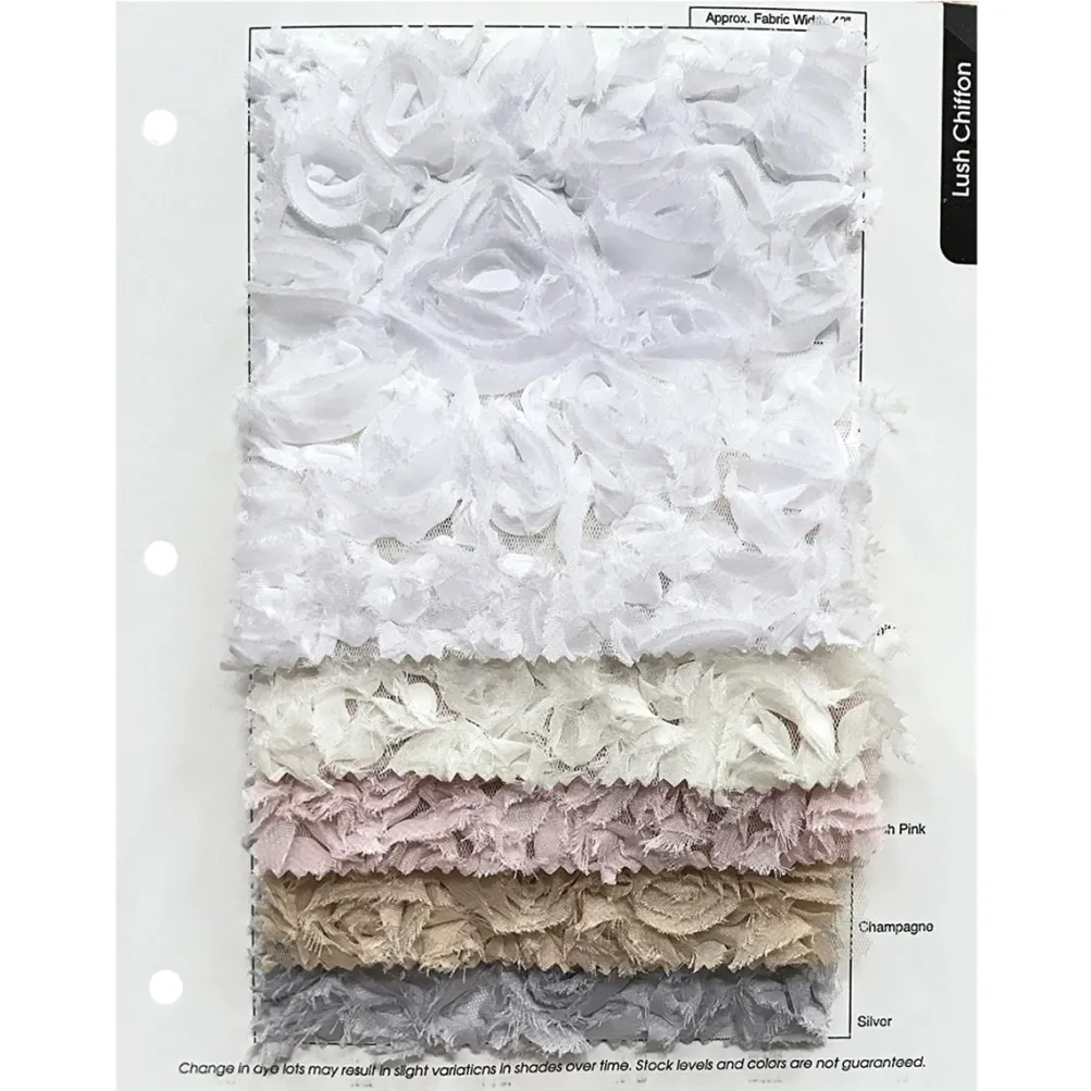 Lush Chiffon Table Linen in Champagne