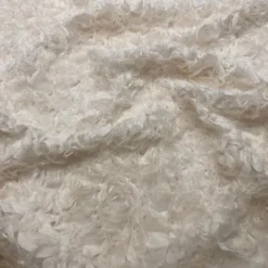 Lush Chiffon (w/ Poly Lining) Table Napkin in Ivory