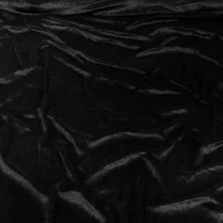 Lush Velvet Drapery Panel in Black