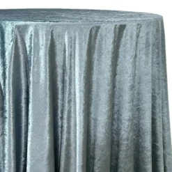 Lush Velvet Table Linen in Copen Perry