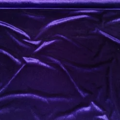 Lush Velvet Table Linen in Purple