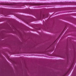 Lush Velvet Table Linen in Sangria