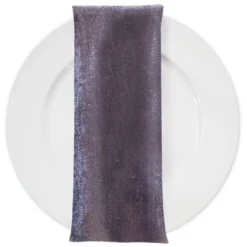Lush Velvet Table Napkin in Heather