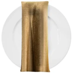 Luxury Plush Velvet Napkin in Bronze