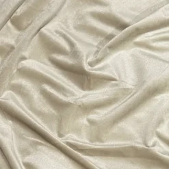 Luxury Plush Velvet Table Linen in Ivory
