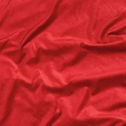 Luxury Plush Velvet Table Runner in Red