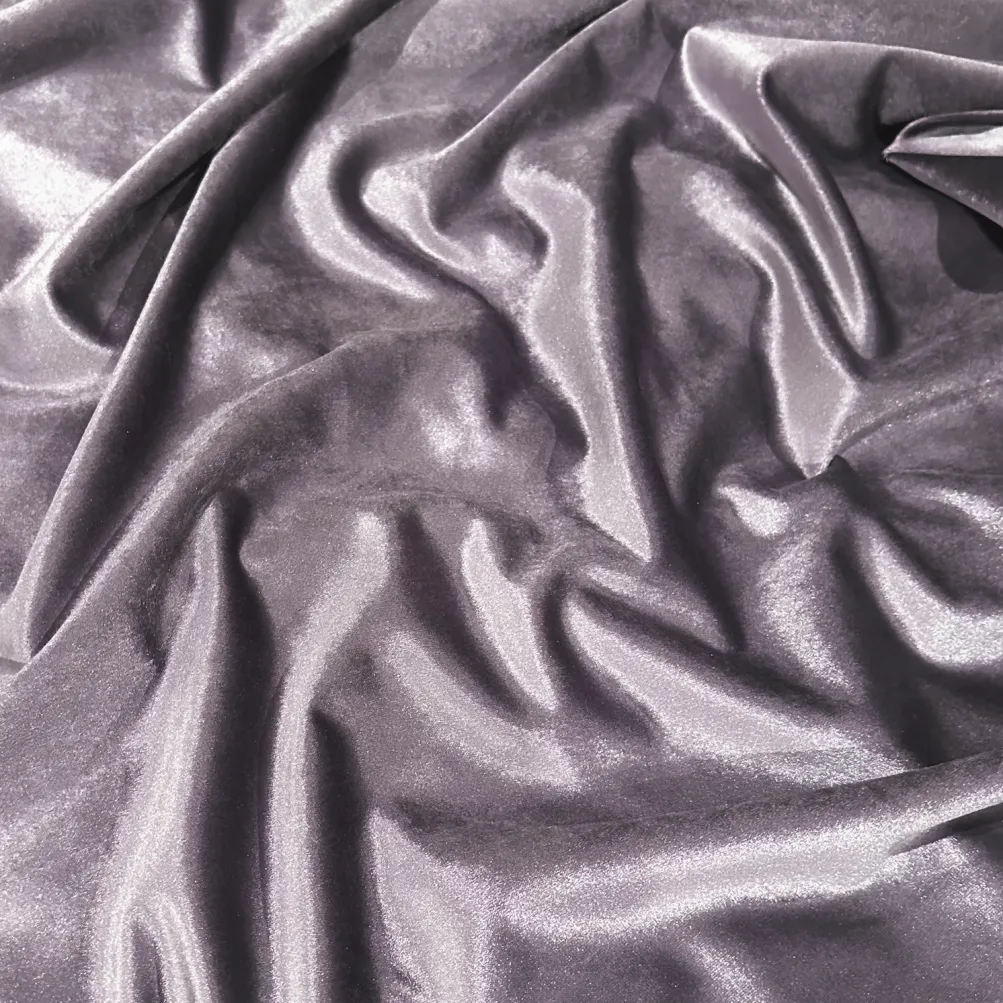 Luxury Plush Velvet Table Runner in Heather