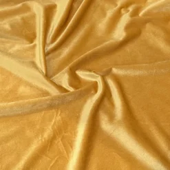 Luxury Plush Velvet Table Runner in Gold 18K