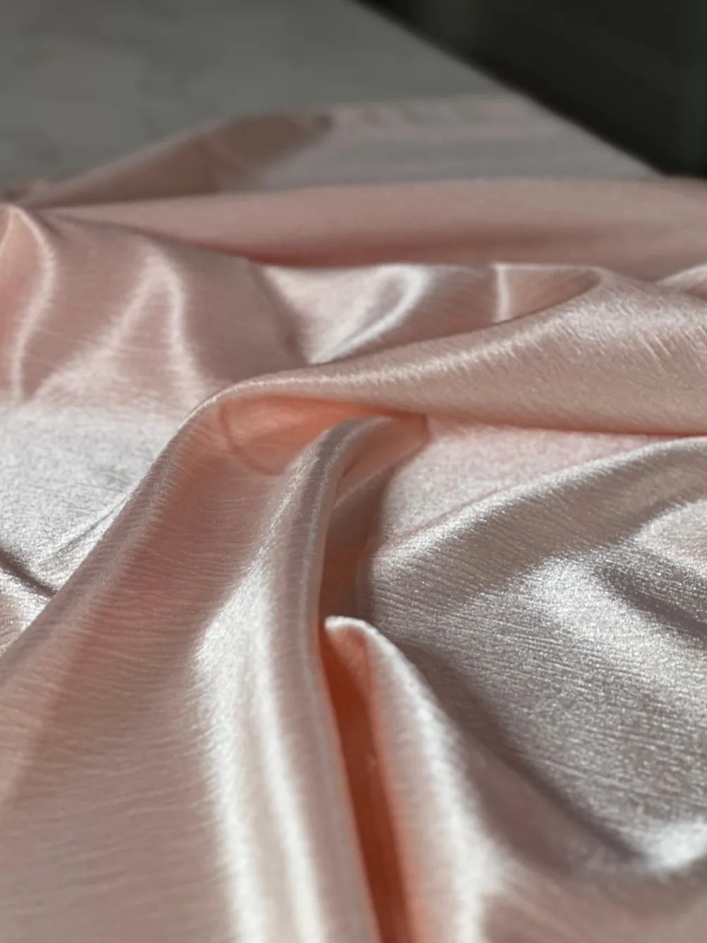Luxury Satin Table Linen in Blush